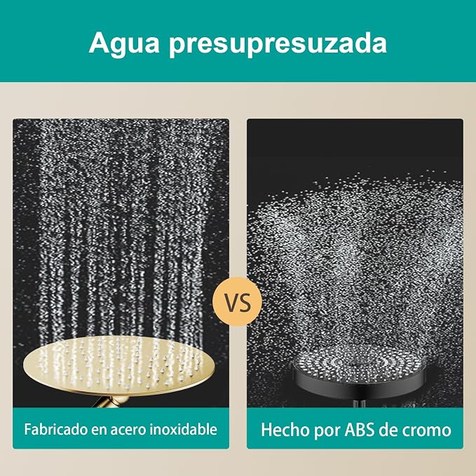 All Metal Rain Shower Head - Image 6