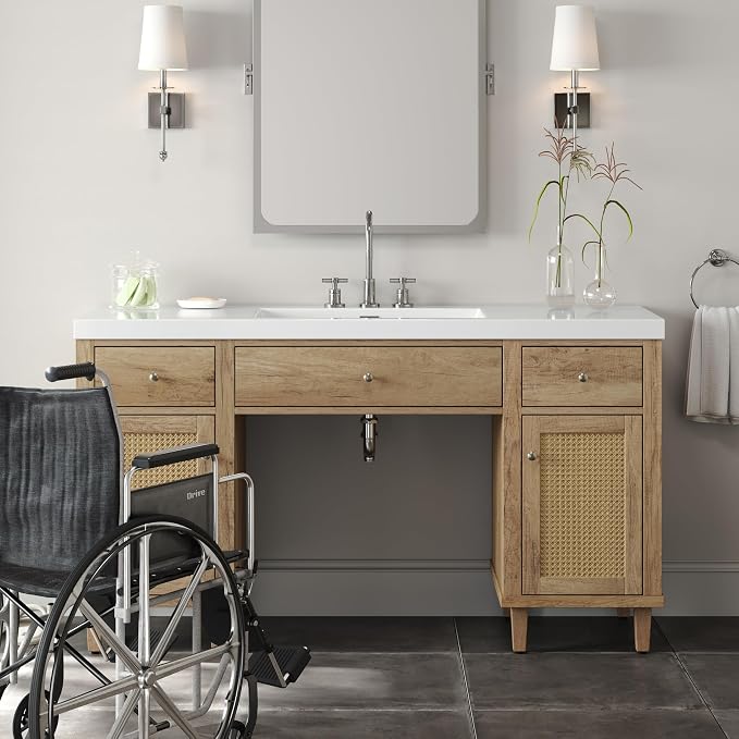 60 Inch ADA Compliant Bathroom Vanity - Image 8