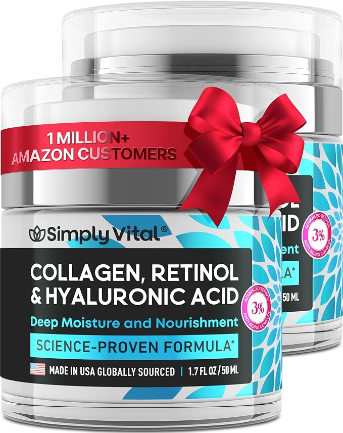 SimplyVital Anti-Aging Collagen Retinol Cream by SimplyVital