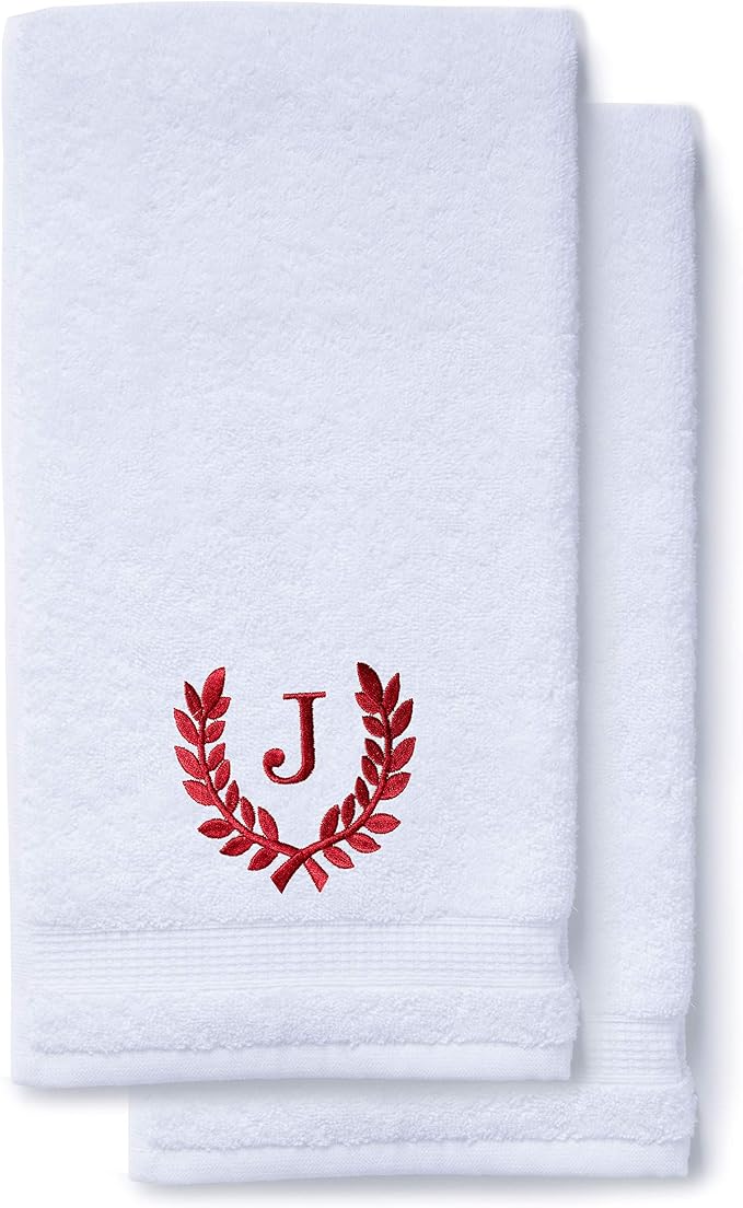 Decorative and Monogrammed Hand Towels by Turquaz