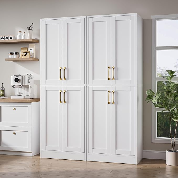 Tall Storage Cabinet, Kitchen Pantry - Image 4