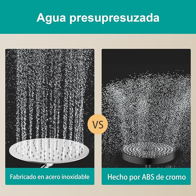 All Metal Rain Shower Head - Image 5