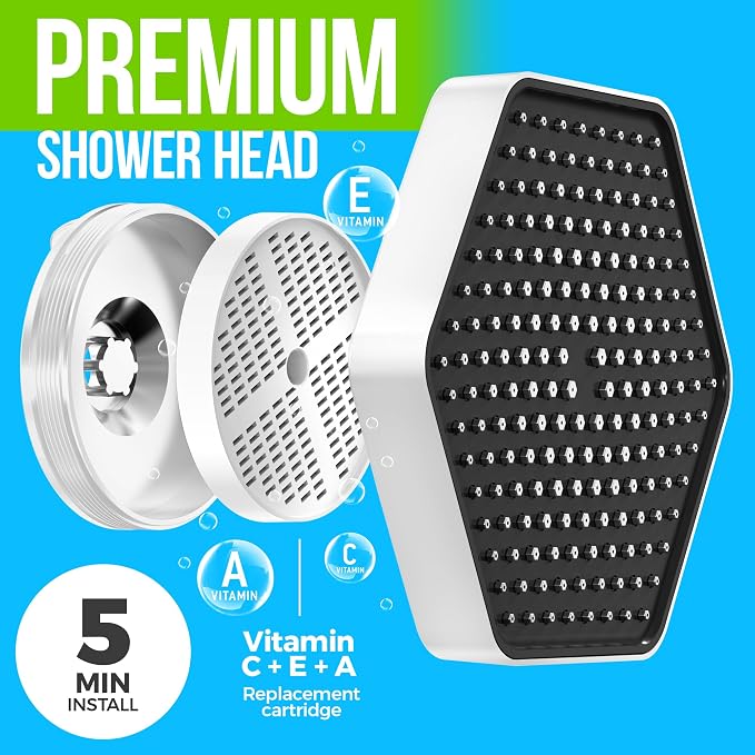 AquaHomeGroup Luxury Filtered Shower Head Set - Image 10