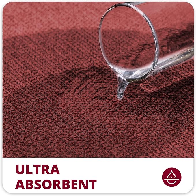 Christmas Bath Mat, Ultra Thin Bathroom Runner Rugs, Large Bath Mats - Image 3