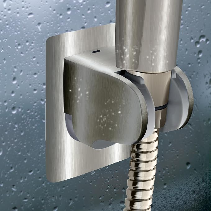 2 Pack No Drilling On Wall Mounted Shower Bracket - Image 4