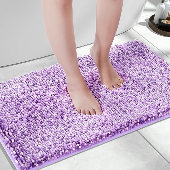 Yimobra Chenille Bathroom Rugs, Extra Soft Bath Mats by Yimobra