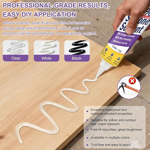 High-Strength Silicone Sealant & Adhesive - Image 2