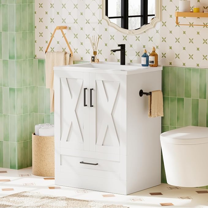 JUMMICO 24" Bathroom Vanity - Image 9
