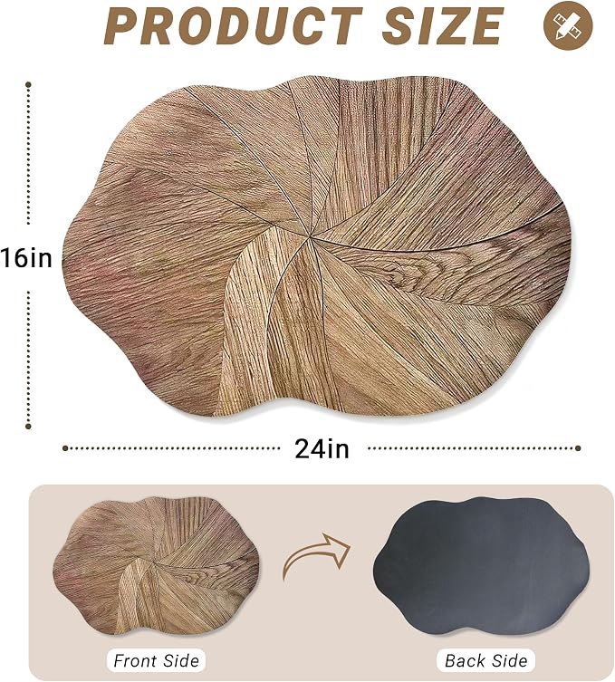 TimberFlow Medium-Small Bath Mat - Image 2