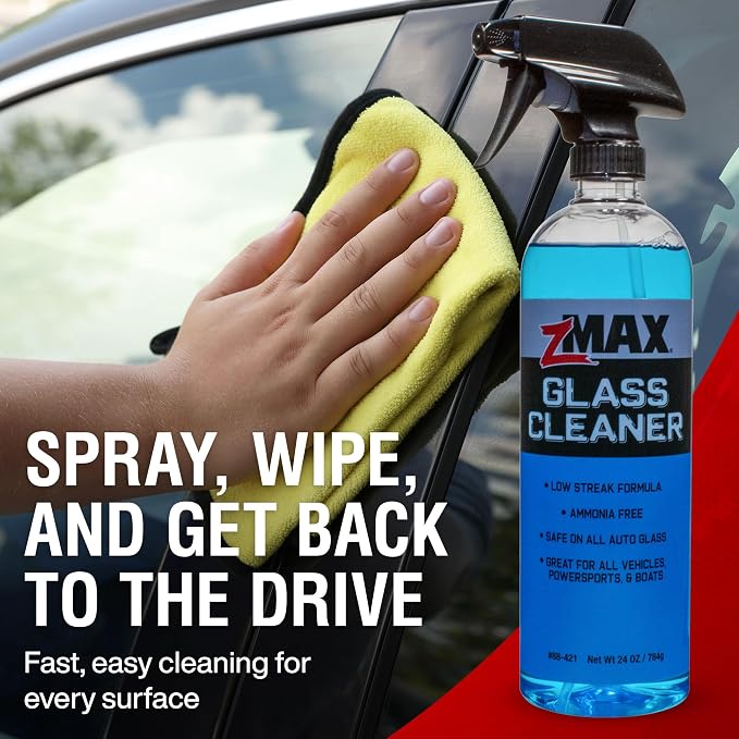 zMAX Glass Cleaner, 24 oz - Image 4