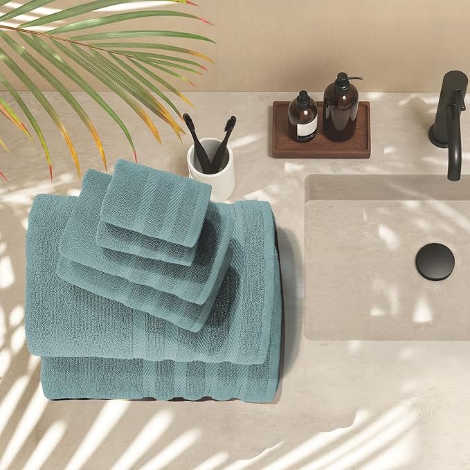 Hearth & Harbor Bath Towels for Bathroom - Image 3
