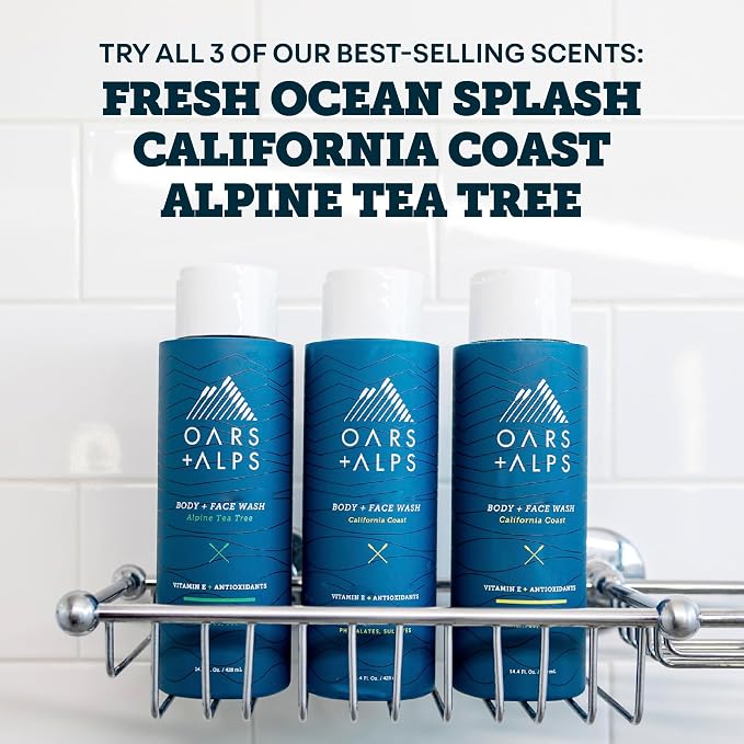 Oars + Alps Body Wash for Men, Mens Body Wash - Image 7
