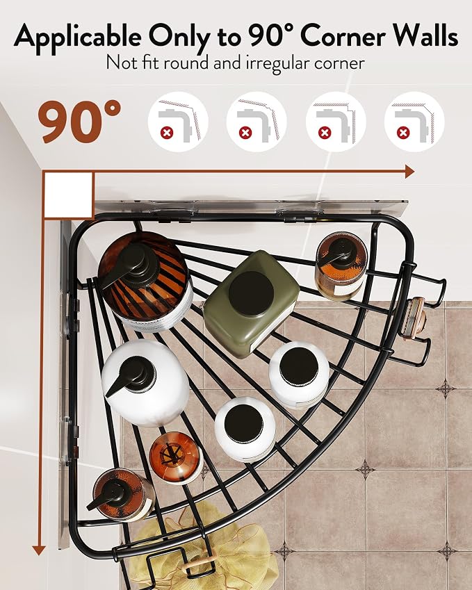 Orimade Corner Shower Caddy - Image 2