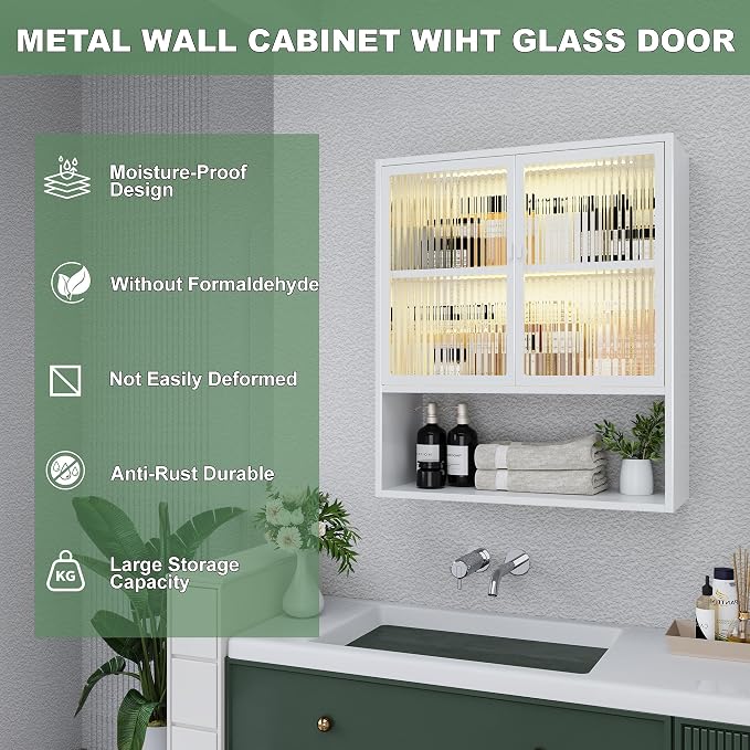Wall Mounted Bathroom Cabinet - Image 4