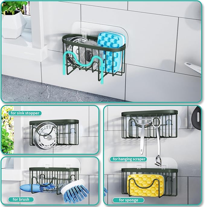 HapiRm Sponge Holder for Kitchen Sink - Image 2