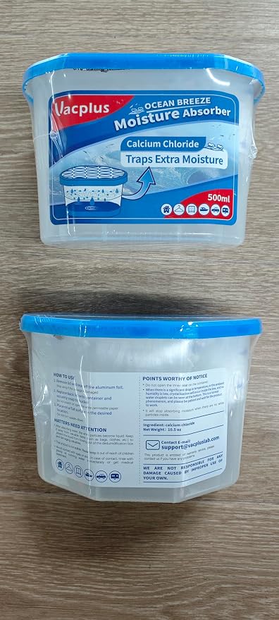Vacplus Moisture Absorbers, 10.5 Oz Humidity Absorber Boxes Attracts Extra - Image 8