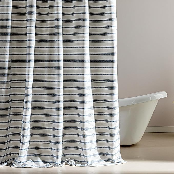 SLEEP ZONE Shower Curtain Liner, Waffle Shower Curtains by SLEEPZONELIFE