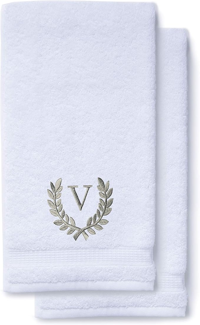 Decorative and Monogrammed Hand Towels by Turquaz