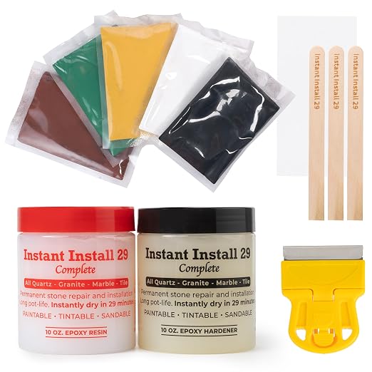 Instant Install 29 Complete - 20 oz Epoxy Permanent Repair Kit by Epox-Sci
