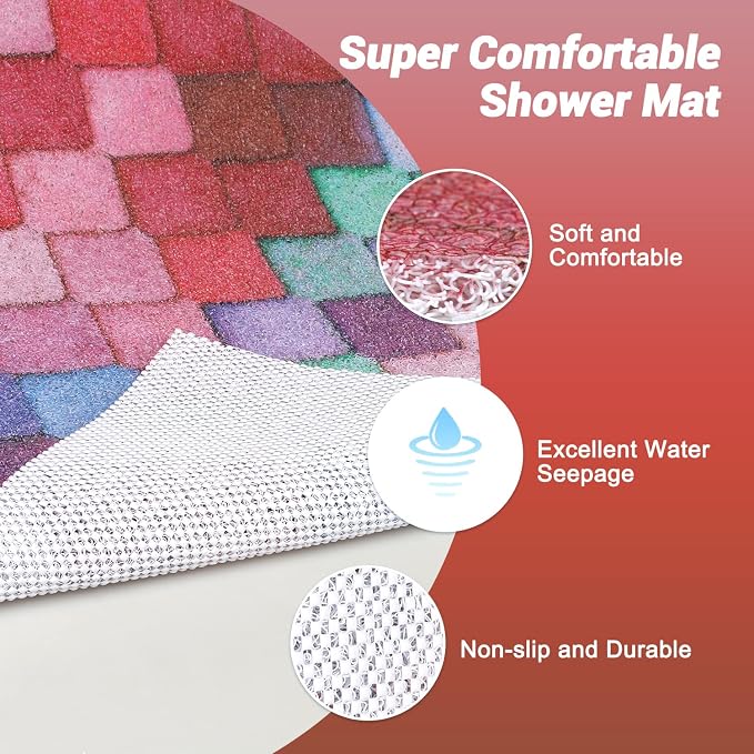 Shower Mat Bathtub Mat Non-Slip - Image 6