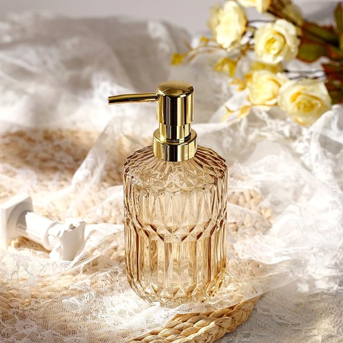 Soap Dispenser with Pump, Refillable Liquid Hand Soap Dish Soap Dispensers - Image 2