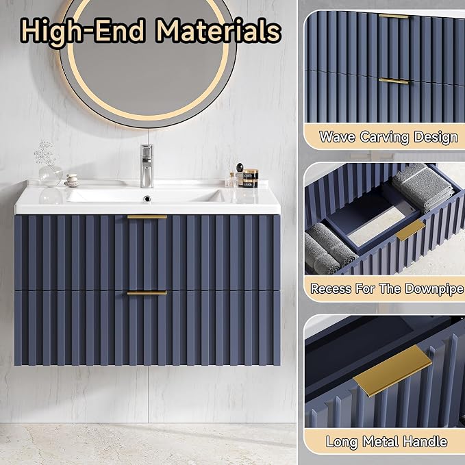 ONBRILL 30 Inch Bathroom Vanity - Image 4