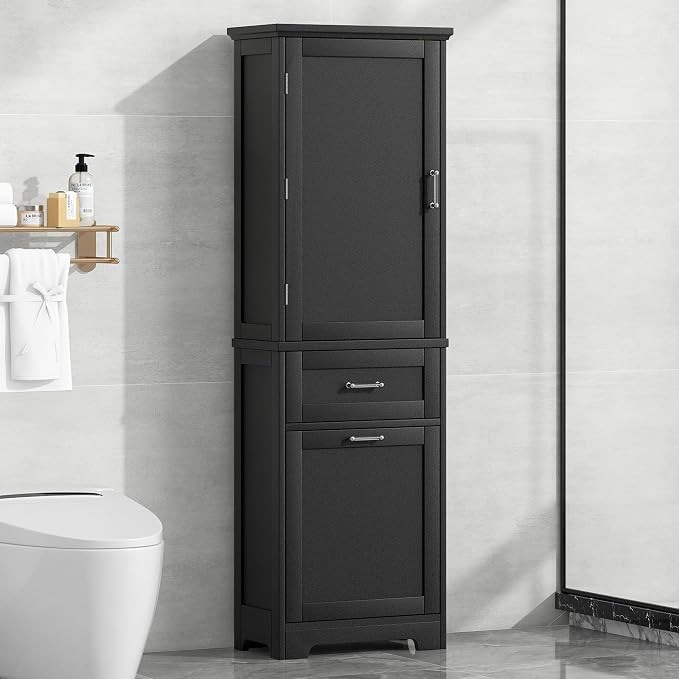 Favfurish 68" Tall Bathroom Storage Cabinet - Image 3