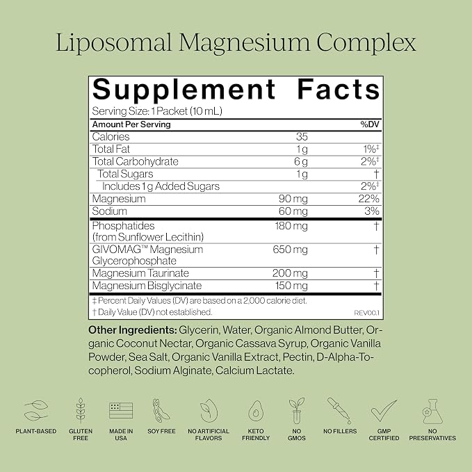 Cymbiotika Liposomal Magnesium Complex – Promotes Relaxation, Restful Sleep - Image 6