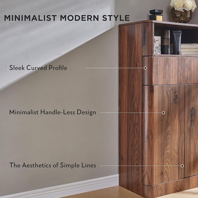 ACCOHOHO Modern Minimalist Bathroom Cabinet - Image 5