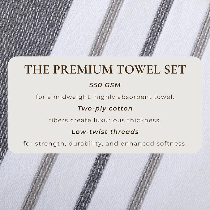 Great Bay Home Decorative Hand Towel Set - Image 4