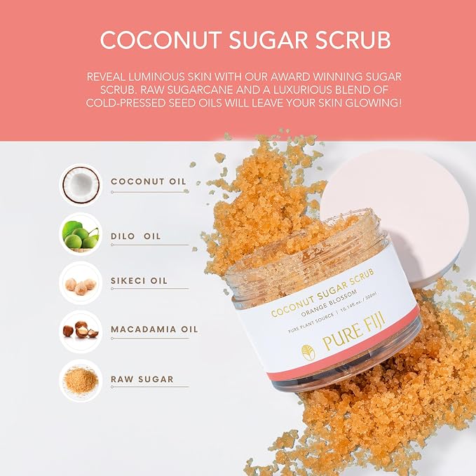 Pure Fiji Coconut Sugar Body Scrub - Image 6
