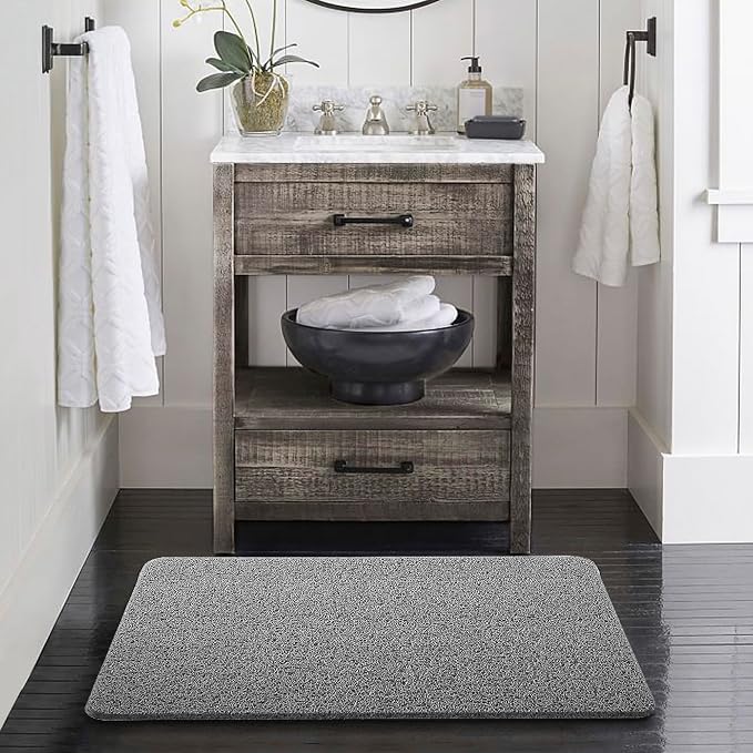 Asvin Soft Textured Bath, Tub Mat, 24x32 Inch, Phthalate Free, Non Slip Comfort - Image 7