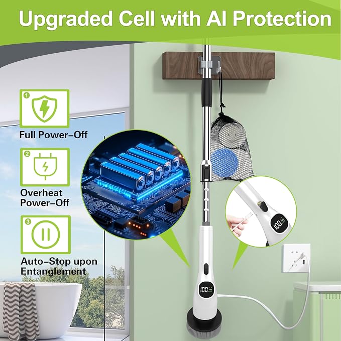 Wky G3 Electric Spin Scrubber - Image 4