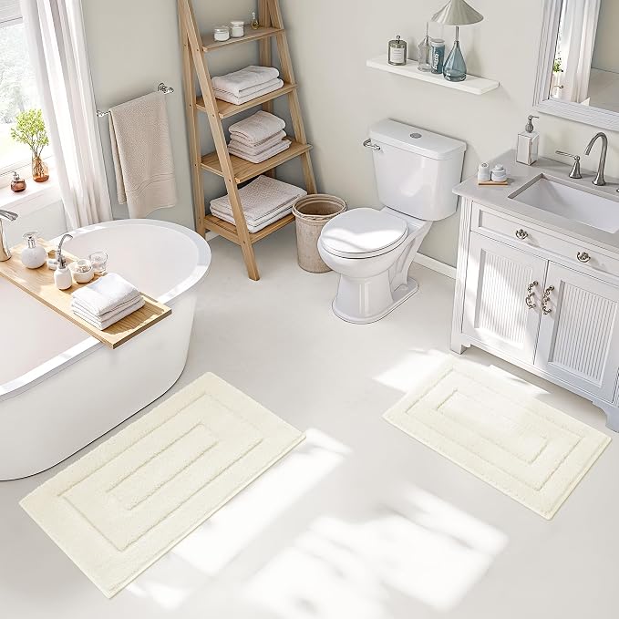 GRANNY SAYS Bathroom Rugs Sets 2 Piece, Soft Bath Mats - Image 8