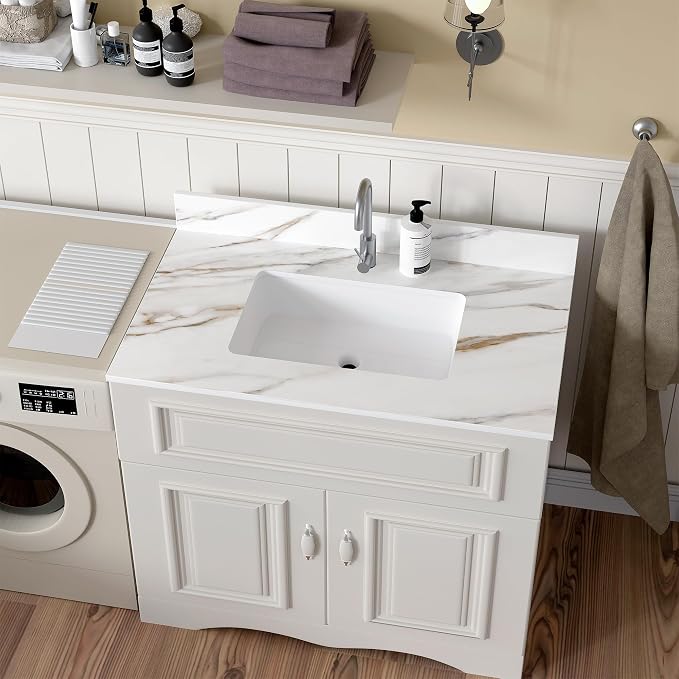 Montary 37"x 22" Bathroom Vanity Top - Image 3
