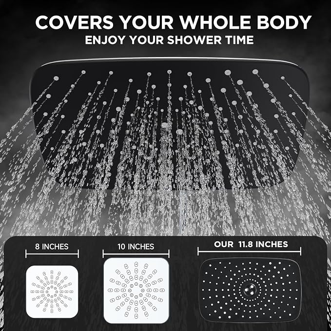 Veken 11.8'' Rain Shower Head - Image 2