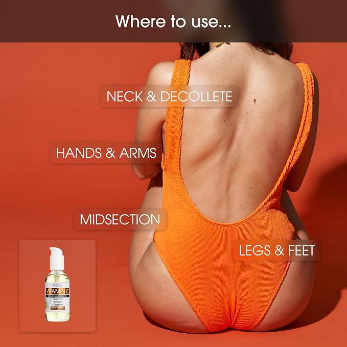 Advanced Clinicals Vitamin C Brightening Body Oil - Image 6