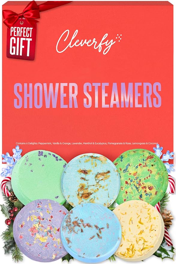 Cleverfy Shower Steamers Aromatherapy – Stocking Stuffers by Cleverfy