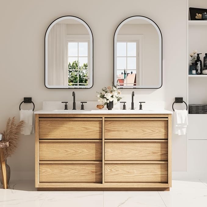 WELLFOR 60" Bathroom Vanity - Image 10