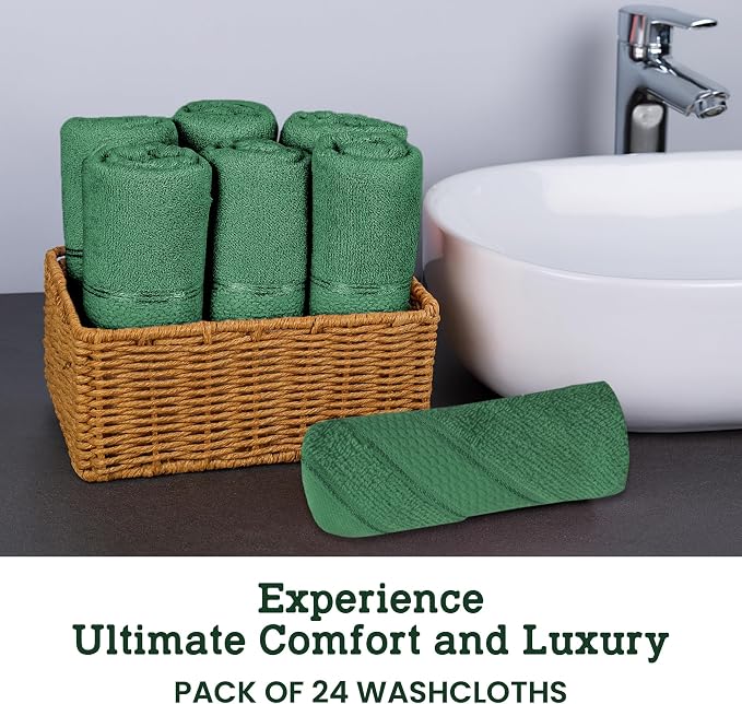 Casa Lino Face Towels & Body Wash Cloths - Image 2