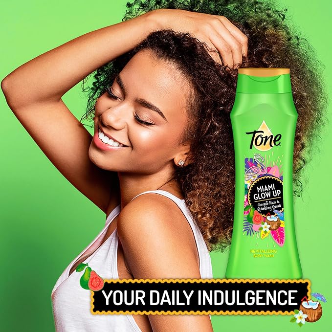 Tone Body Wash, Miami Glow Up, 16 fl oz - Image 5