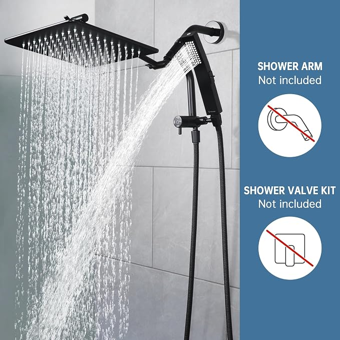G-Promise All Metal 10 Inches Rain Shower Head - Image 3