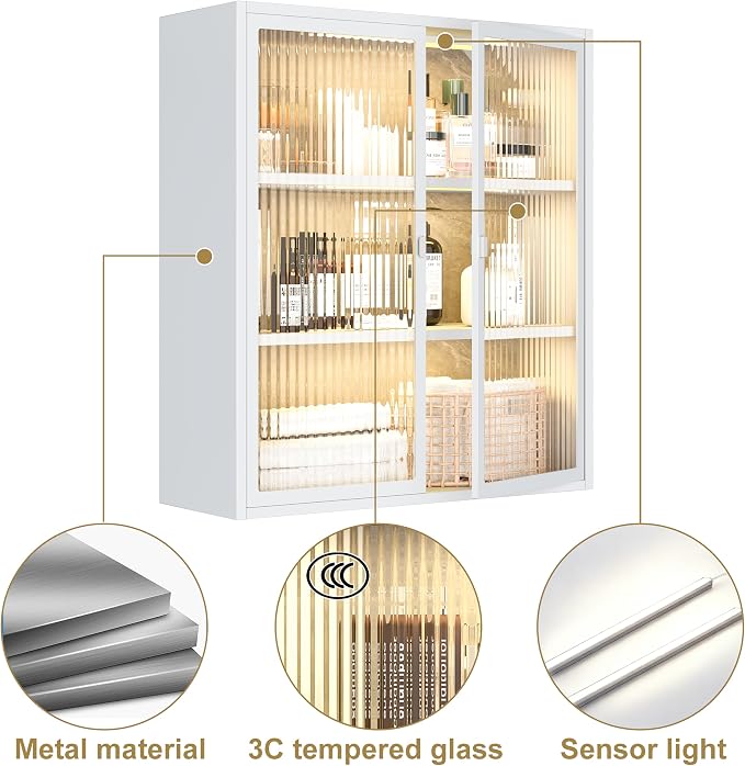 Bathroom Wall Cabinet, Medicine Cabinets - Image 5