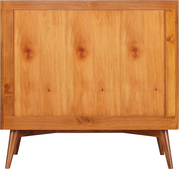 Signature Hardware 953363-36-RUMB-0 Novak 36" Freestanding Teak Single Basin - Image 9