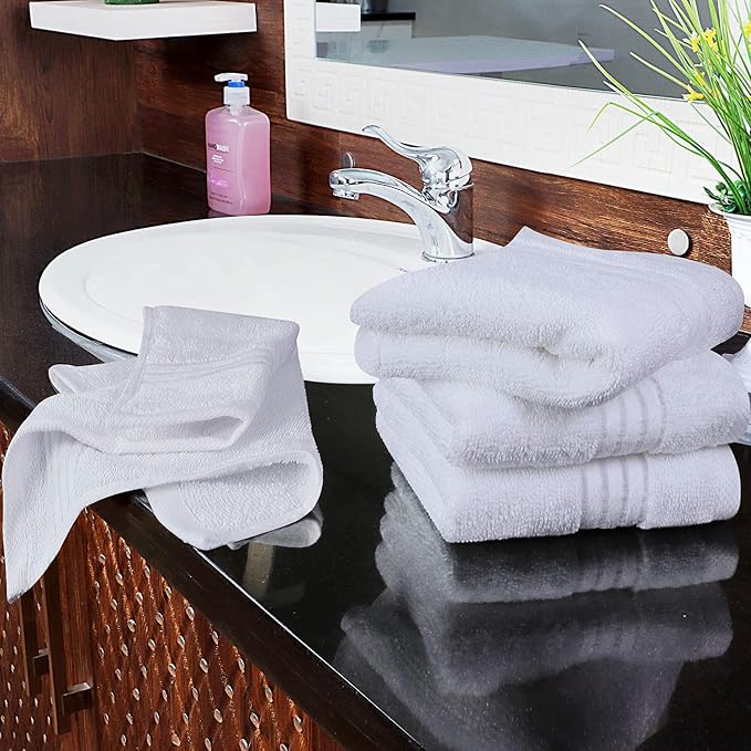 Utopia Towels 12 Pack Premium Wash Cloths Set, 12 by 12 Inches, 100% Cotton - Image 8
