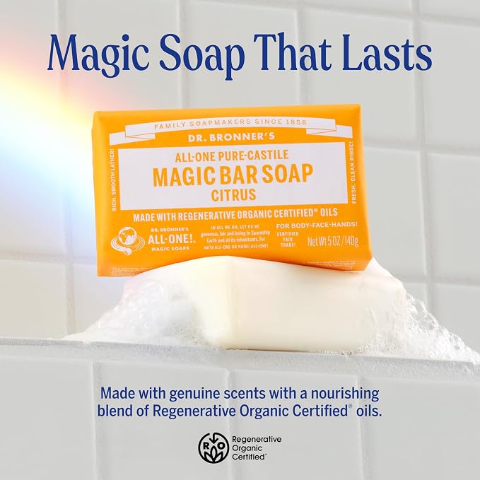 Dr. Bronner's Pure-Castile Magic Bar Soaps - Image 2
