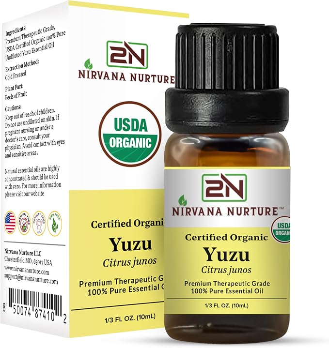 Yuzu Essential Oil USDA Certified Organic, 100% Pure Natural Premium Grade - Image 6