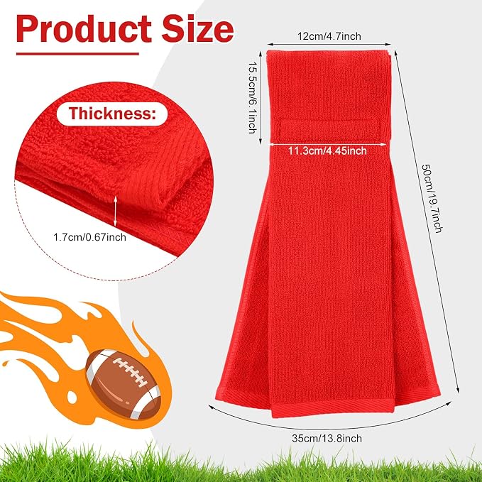 Shimeyao 3 Pcs Cotton Sports Football Towel - Image 2