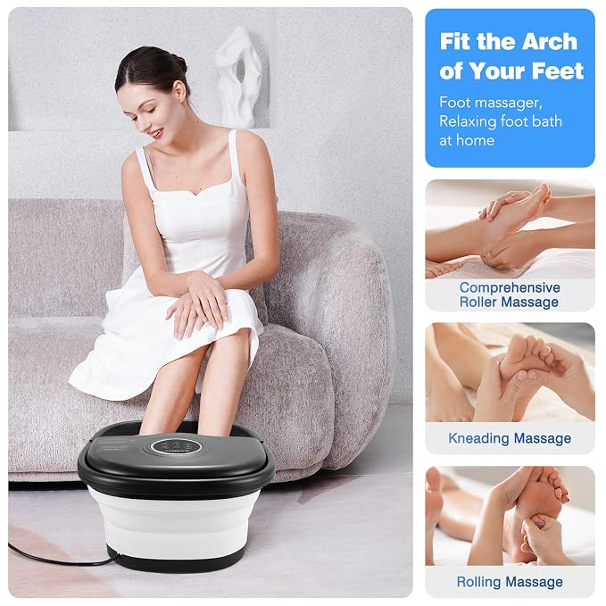 KNQZE Collapsible Foot Spa Bath - Image 6