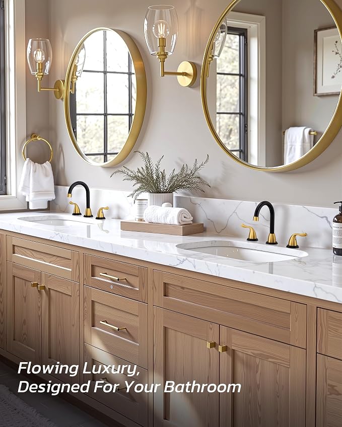 ARCORA Bathroom Sink Faucet 3 Hole - Image 2